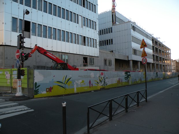  chantier hôpital Necker